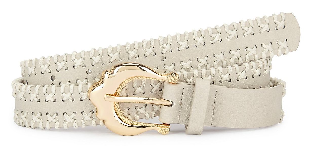 LASCANA Hüftgürtel Hosengürtel mit aufregender Schnalle, Gürtel, Jeansgürte günstig online kaufen