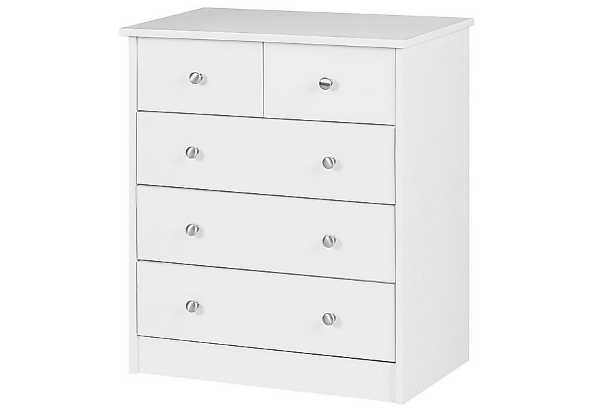 FINEBUY Sideboard SuVa1595_1 Schubladenkommode mit 5 Schubladen 60cm Kommod günstig online kaufen