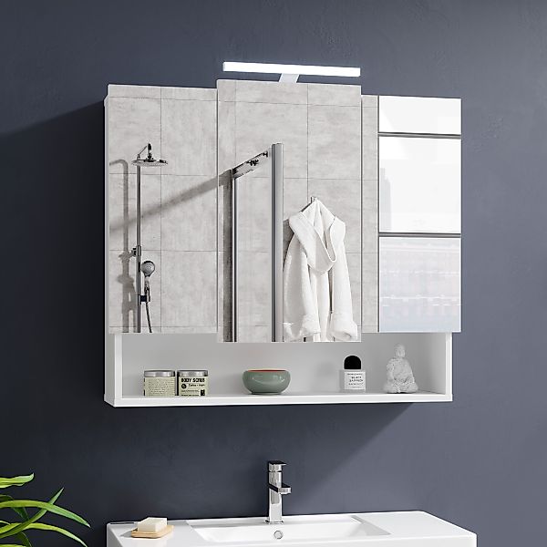 BEGA BBK Badezimmerspiegelschrank Spiegelschrank Seven Badezimmerschrank günstig online kaufen