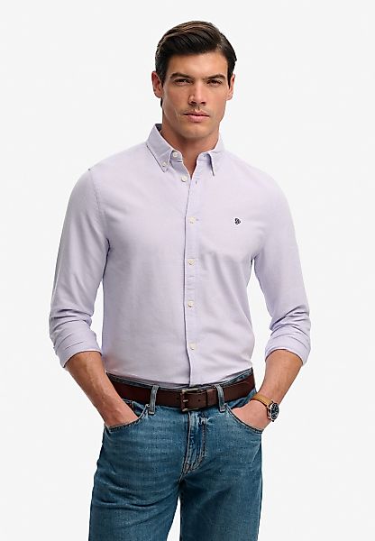 Superdry Langarmhemd "PREPPY OXFORD L/S SHIRT" Baumwolle, regular fit günstig online kaufen