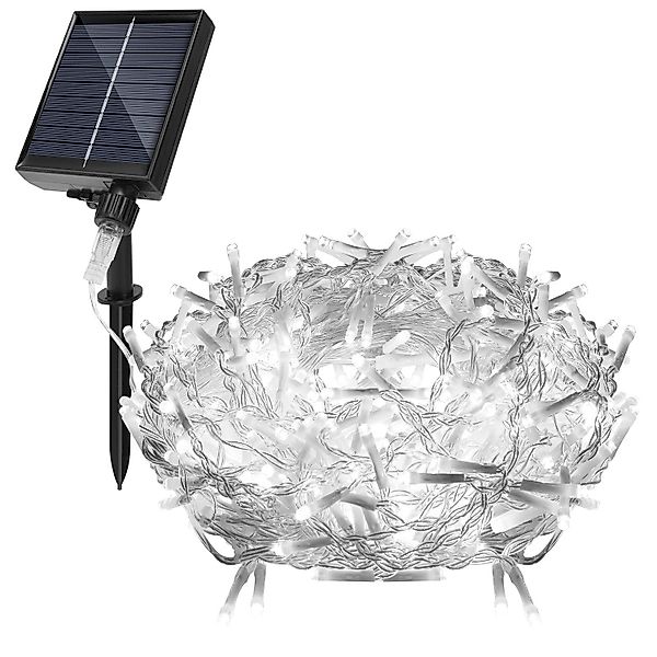 Clanmacy LED-Lichterkette 5M 200LEDs Solar LED günstig online kaufen