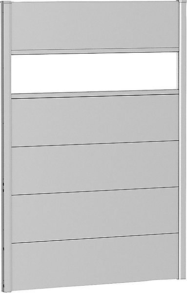 Biohort Sichtschutzelement 5 Metall-Paneele, 1 Acrylglas-Paneel und 2 Schie günstig online kaufen