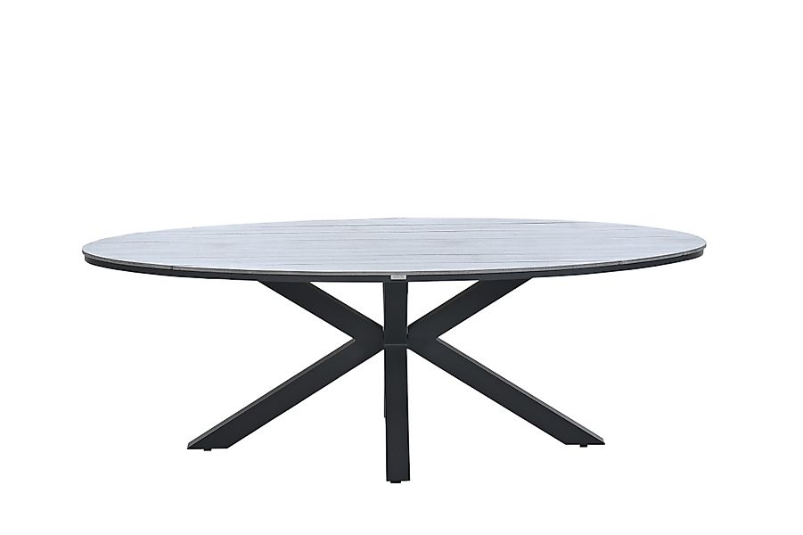 Gardissimo Gartentisch Armati oval dunkel 220x115 günstig online kaufen