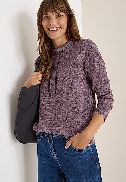 CECIL Rundhalspullover Funnelneck mit Tunnelzug günstig online kaufen