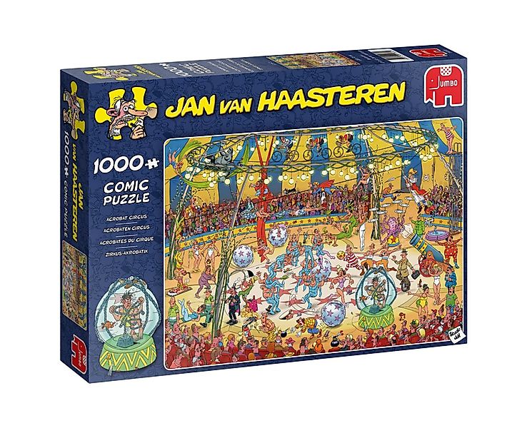 Jan van Haasteren Puzzle Jan van Haasteren Zirkus-Akrobatik 1000 Teile Puzz günstig online kaufen