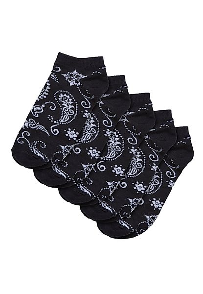 URBAN CLASSICS Basicsocken "Urban Classics Unisex Bandana Pattern No Show S günstig online kaufen
