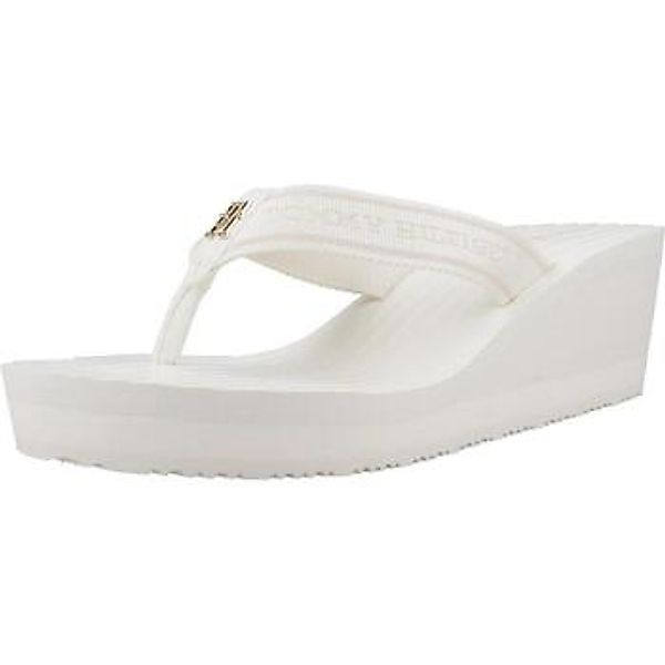 Tommy Hilfiger  Zehentrenner STRIPIES WEDGE BEACH SAN günstig online kaufen