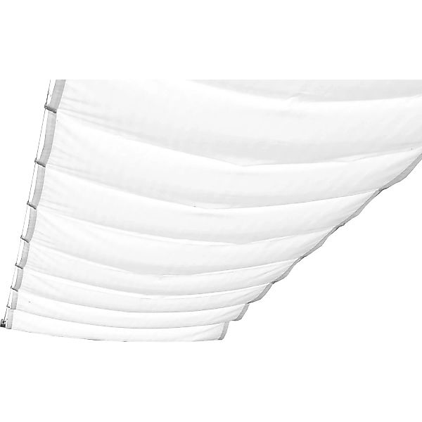 Peddy Shield Sonnensegel 380 cm x 96 cm Uni Weiß günstig online kaufen