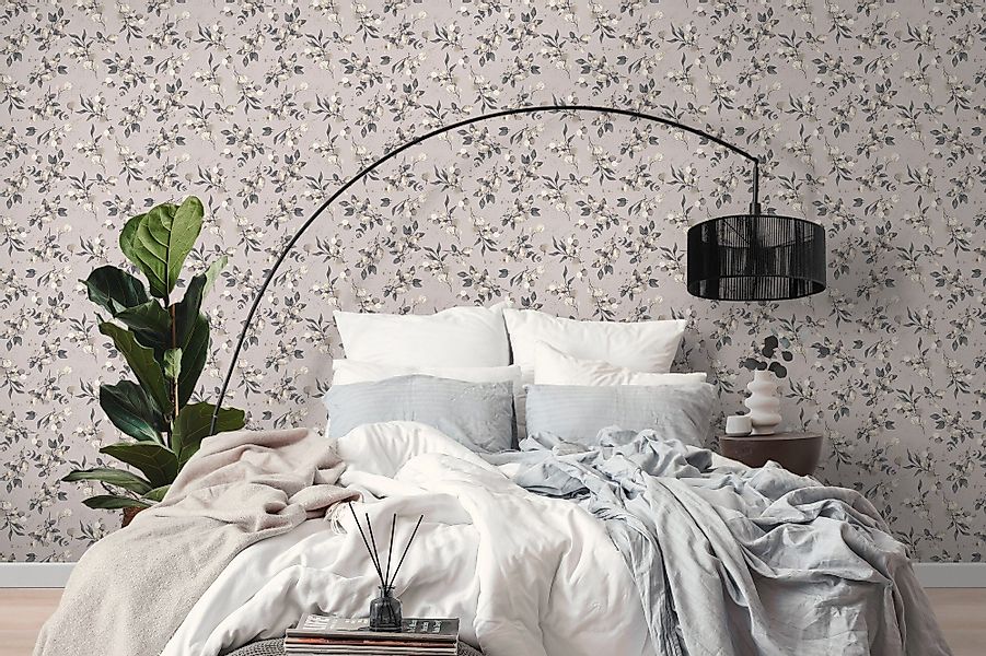 A.S. Création Vliestapete Pure Elegance Blumen-Tapete günstig online kaufen