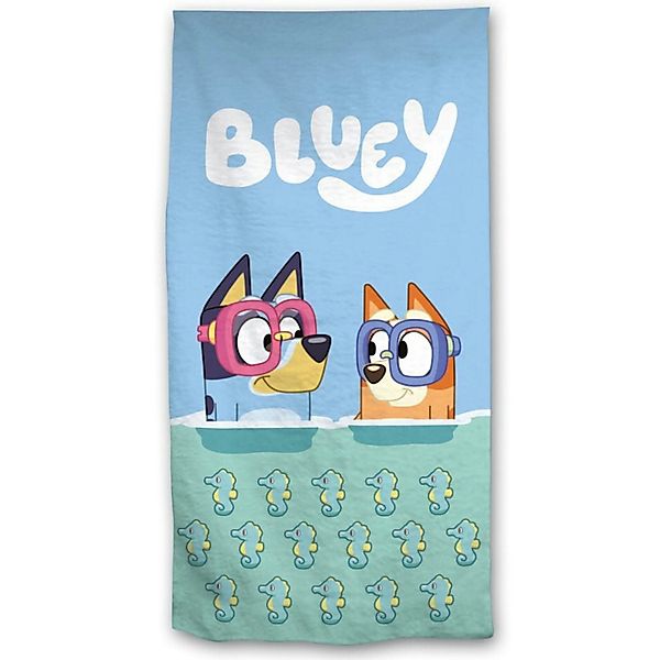 Bluey Strandtuch Bluey und Bingo Kinder günstig online kaufen
