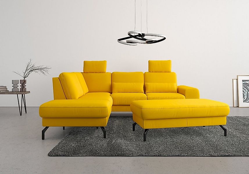 sit&more Ecksofa Cinturo L-Form, inklusive Sitztiefenverstellung und Federk günstig online kaufen