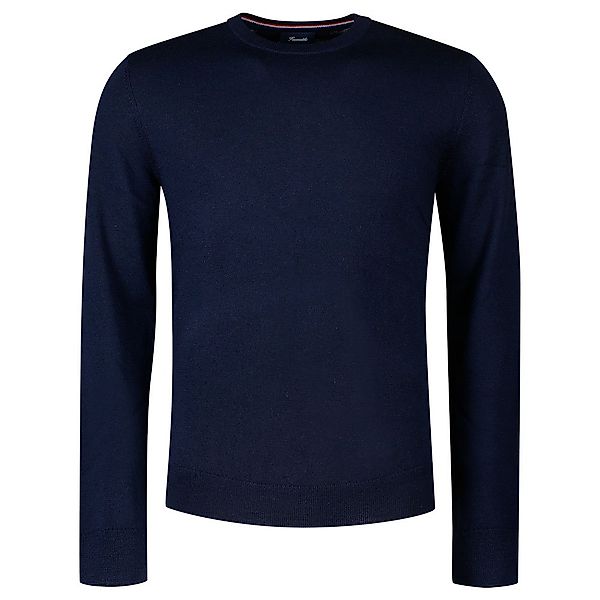 FaÇonnable Merino 14gg Rundhalsausschnitt Sweater XL Marine günstig online kaufen