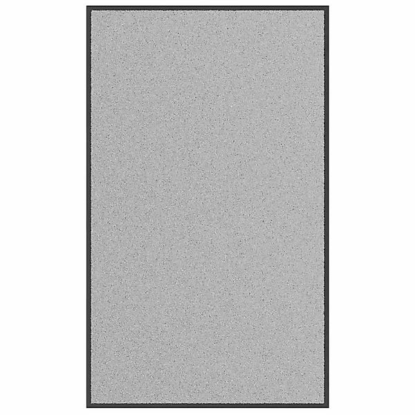 vidaXL Fußmatte Grau 90x150 cm 4105640 günstig online kaufen