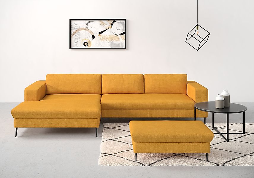 DOMO collection Ecksofa "Modica, zeitlos und elegant, L-Form", moderne Opti günstig online kaufen