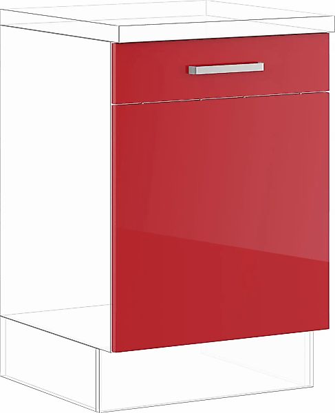 IMPULS KÜCHEN Türfront ""Turin", Breite/Höhe: 60/71,7 cm" für einen vollint günstig online kaufen