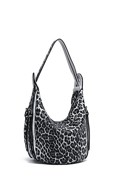 COLLEZIONE ALESSANDRO Schultertasche Leo, mit Leo Muster in schwarz-weiß günstig online kaufen