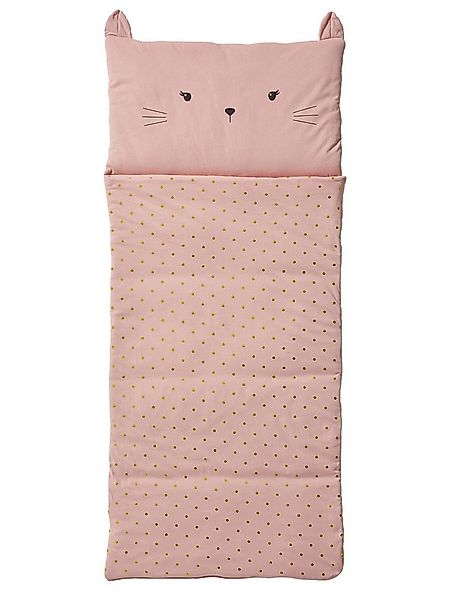 vertbaudet Kinderschlafsack Kinder Schlafsack KATZE mit Recycling-Materiali günstig online kaufen