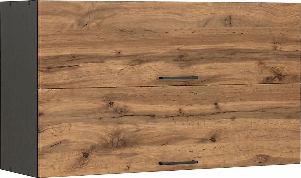 KOCHSTATION Klapphängeschrank "KS-Trier", mit 2 Klappen, Breite 100 cm günstig online kaufen