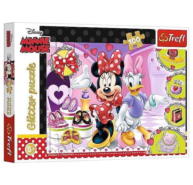 Disney Minnie Mouse Puzzle Minnie Mouse Puzzle 100 Teile Ideal für Mädchen günstig online kaufen