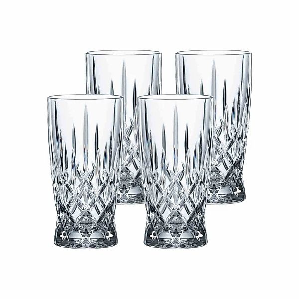 Nachtmann Glas "Biergläser Noblesse 350 ml 4er Set transparent" günstig online kaufen