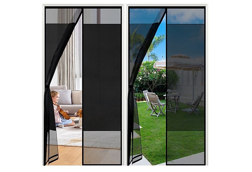 Sekey Insektenschutz-Tür Sichtschutz Türvorhang mit Magnet – Insektenschutz günstig online kaufen