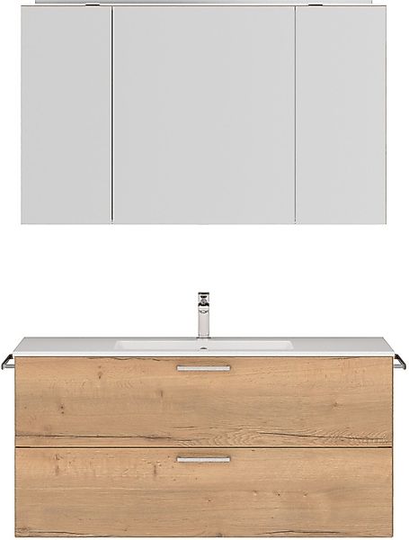nobilia® Badmöbel-Set »Tolvina«, (2 St., vormontiert, mit Soft-Close), inkl günstig online kaufen