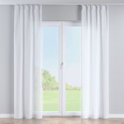 Vorhang mit flämischen 2-er Falten, weiß, Romantica (128-09) günstig online kaufen