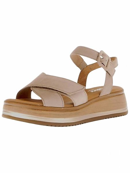 Gabor Comfort Keilsandalette "Gabor Comfort Sandalen Veloursleder" günstig online kaufen
