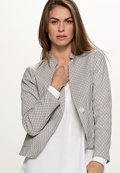 bianca Kurzblazer LISET mit angesagtem Print günstig online kaufen