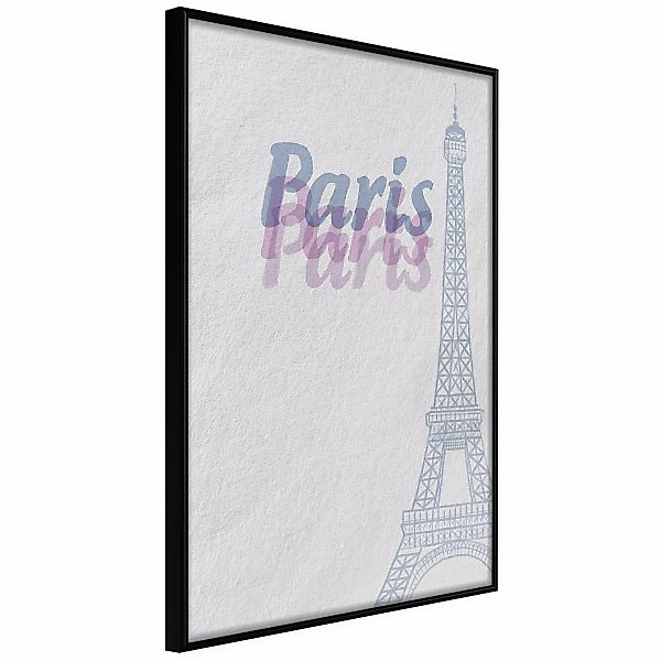 Poster - Pastel Paris günstig online kaufen