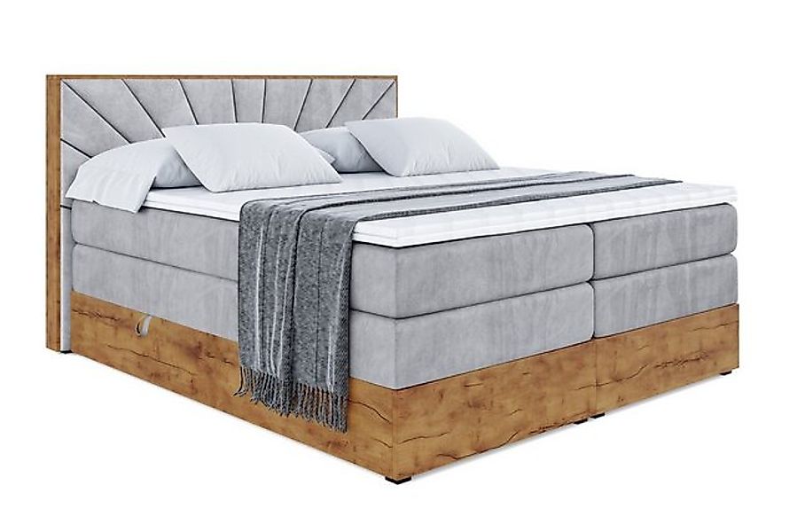 ALTDECOR Boxspringbett LOLLI6 KING (Multipocket-Matratze H4, H3 Matratze Bo günstig online kaufen
