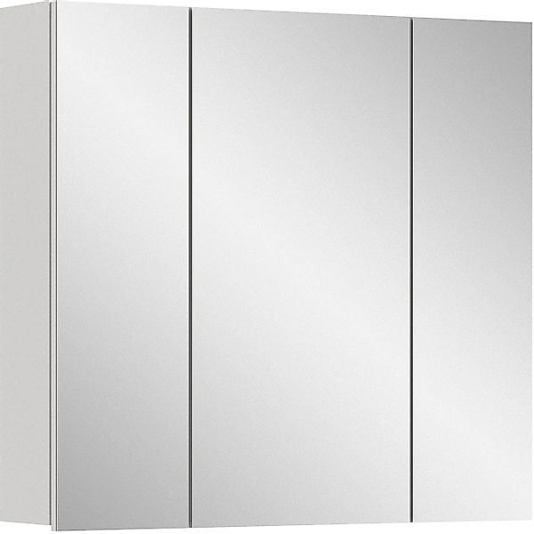 welltime Spiegelschrank "BIEL, TOPSELLER, Breite 82 cm, 3 Türen, 6 Einlegeb günstig online kaufen