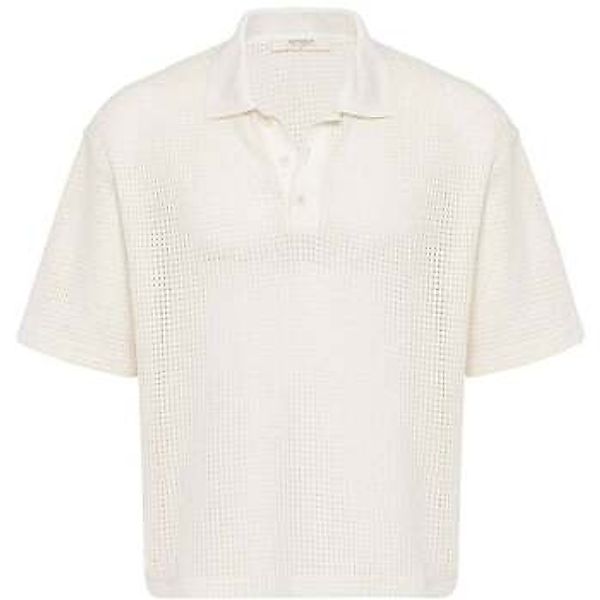 Antioch  T-Shirts & Poloshirts Martim Open Textured Short Sleeve Polo T-Shi günstig online kaufen