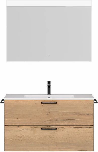 nobilia® Badmöbel-Set »Tolvina« vormontiert, mit Soft-Close, 2 Stk. tlg. günstig online kaufen