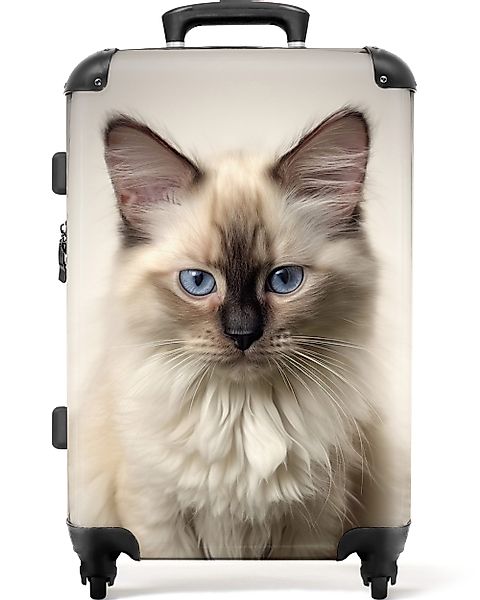 NoBoringSuitcases.com© Hartschalen-Trolley Katze - Tiere - günstig online kaufen