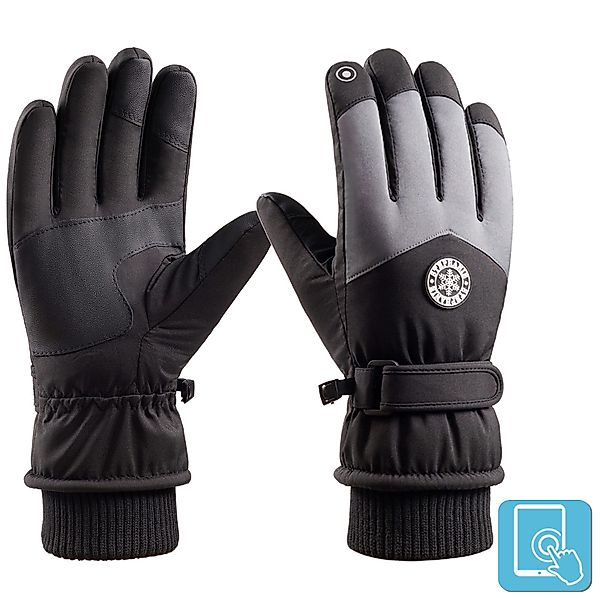 Sunicol Skihandschuhe Wasserdichte Touchscreen Winterhandschuhe Warm günstig online kaufen