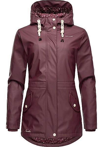 Navahoo Regenjacke "Oceans Heart" mit Kapuze stylischer wasserdichter Regen günstig online kaufen