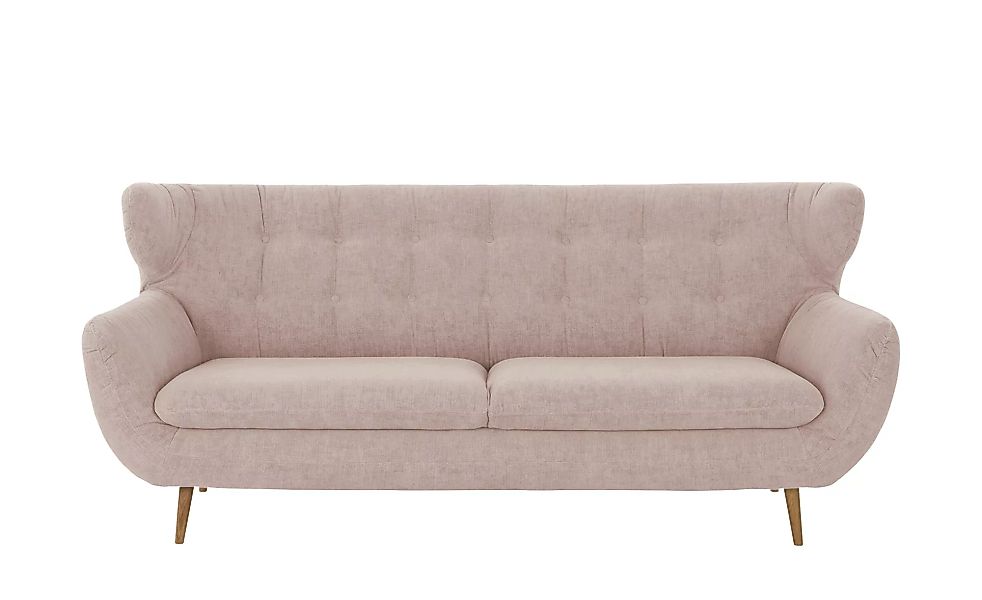 finya Sofa, 3-sitzig  aus Chenille Sortland ¦ rosa/pink ¦ Maße (cm): B: 225 günstig online kaufen