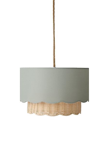 vertbaudet Lampenschirm Kinderzimmer Lampenschirm FESTON mit Rattan günstig online kaufen