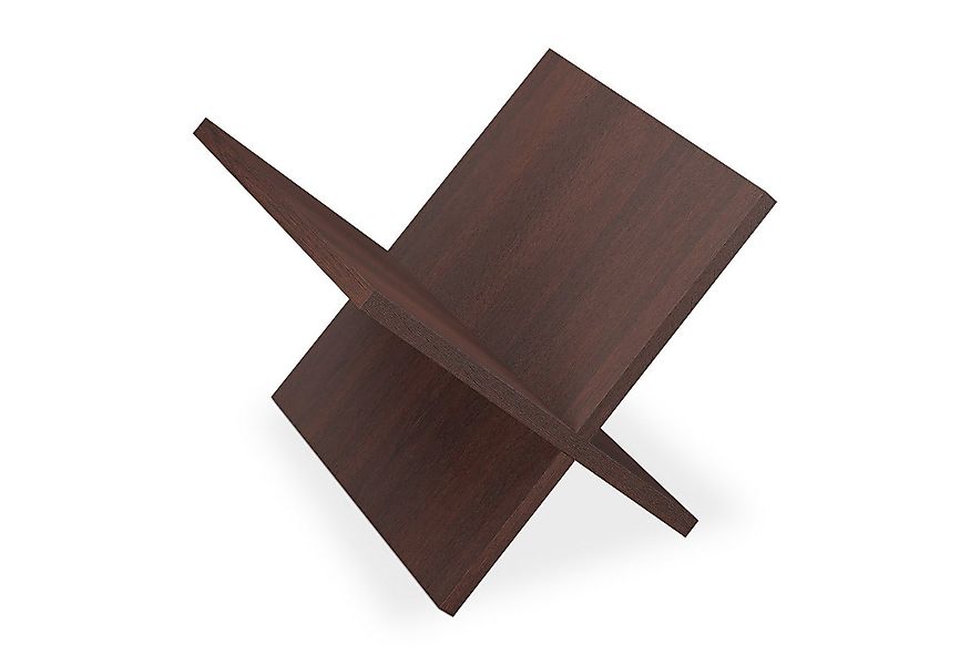 relaxdays Zeitungsständer aus Holz im X Desig (1 St) günstig online kaufen
