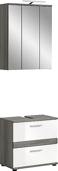 welltime Badmöbel-Set »Lucca«, bestehend aus: 1x Waschbeckenunterschrank & günstig online kaufen