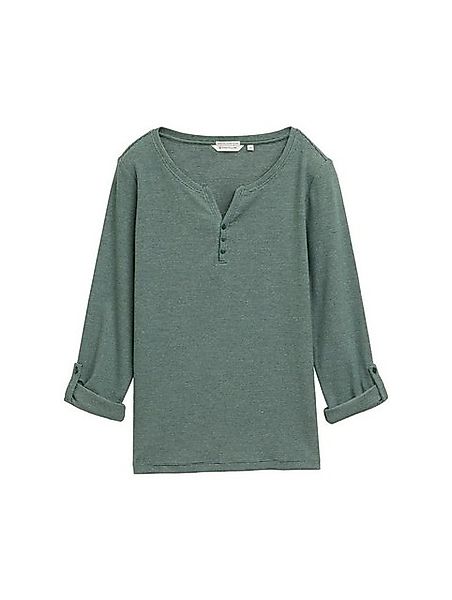 TOM TAILOR Henleyshirt mit 7/8 Arm günstig online kaufen