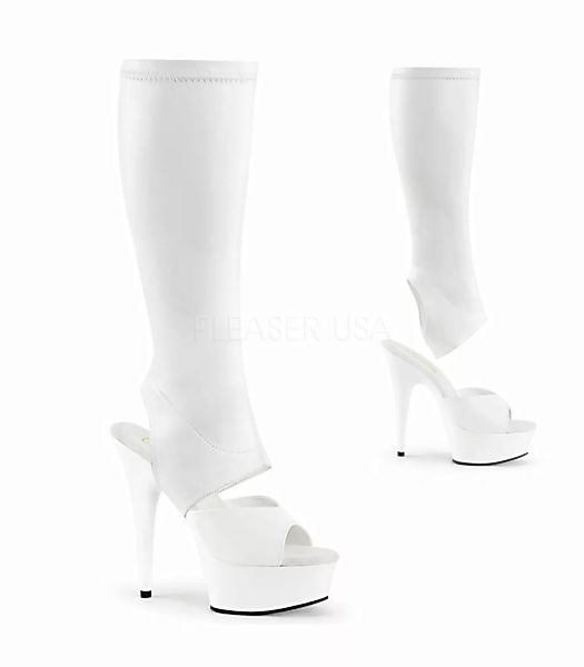 Stiefel Pantolette DELIGHT-2022 - PU Weiß (Schuhgröße: EUR 37) günstig online kaufen