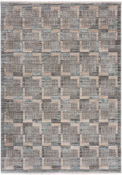 FLAIR RUGS Teppich "Evelyn Blocks" rechteckig 8 Höhe Flor mit Glanzeffekt günstig online kaufen
