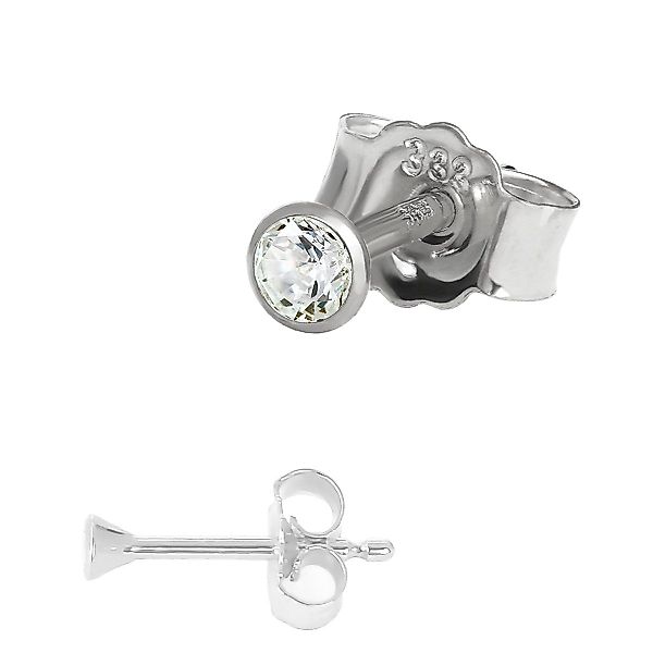 NKlaus Single-Ohrstecker Einzel Winzige Ohrstecker 2,0mm günstig online kaufen