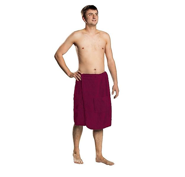 Lanudo Saunatuch Lanudo® Herren Saunakilt Pure Line, 100% Baumwolle, 400g/m günstig online kaufen