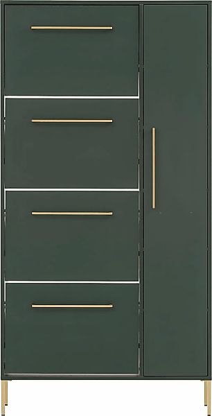 Schildmeyer Schuhschrank "Kent mit goldfarbenen Griffen" Breite 88,4 cm, ma günstig online kaufen