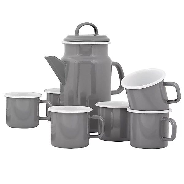 Kockums Paket Teekanne und Tasse Kockums Grey günstig online kaufen