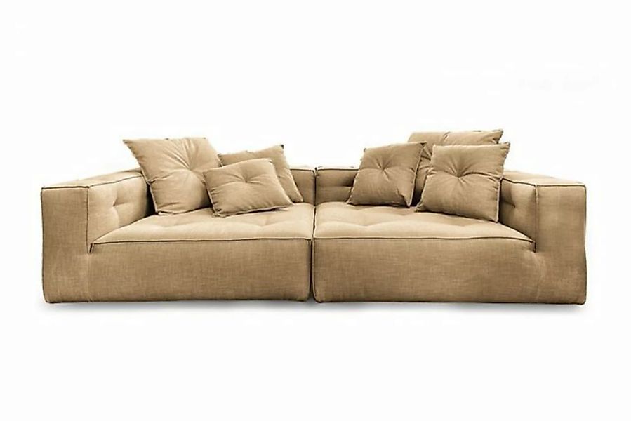 daslagerhaus living Sofa Sofa Brian 3 Sitzer Stoff günstig online kaufen