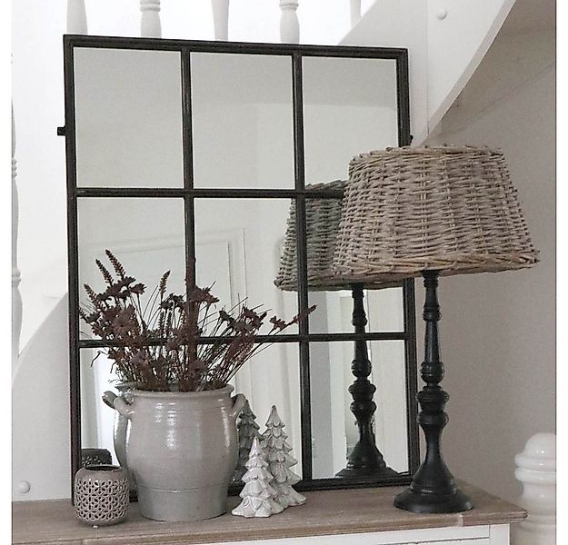 Grafelstein Spiegel Spiegel TILBURG antik braun Fenster 70x90cm Wandspiegel günstig online kaufen